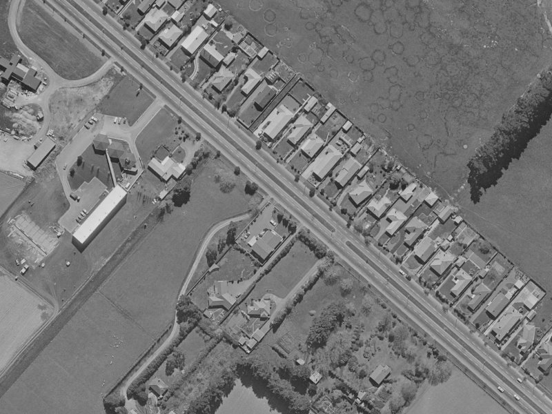 437 Memorial Avenue from the air, 1970-1974