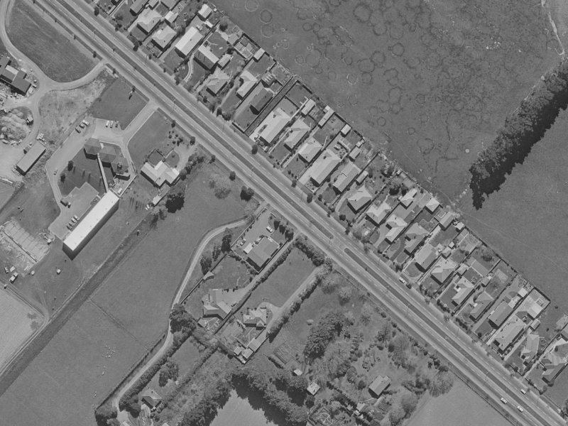 436 Memorial Avenue from the air, 1970-1974