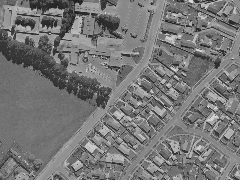 70 Roydvale Avenue from the air, 1970-1974