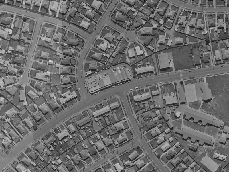 68 Kendal Avenue from the air, 1970-1974