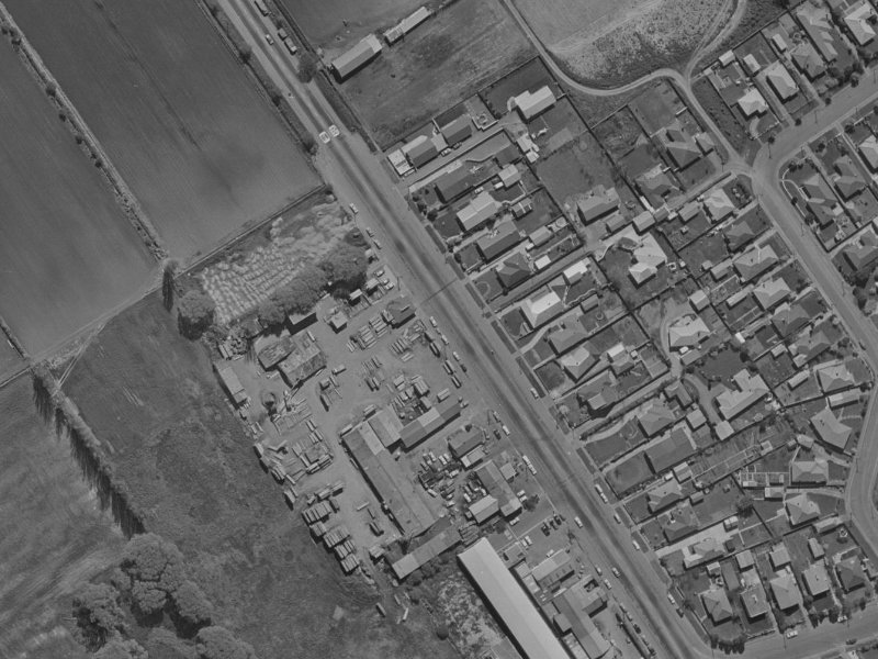 317 Cranford Street from the air, 1970-1974