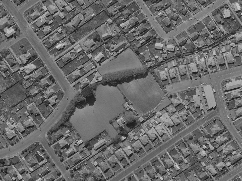 9 Ranger Street from the air, 1970-1974