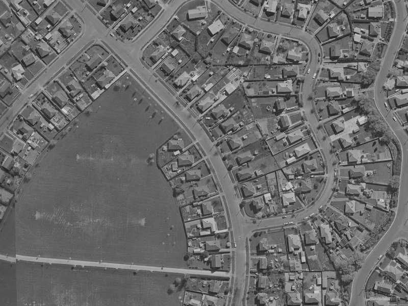 151 Emmett Street from the air, 1970-1974