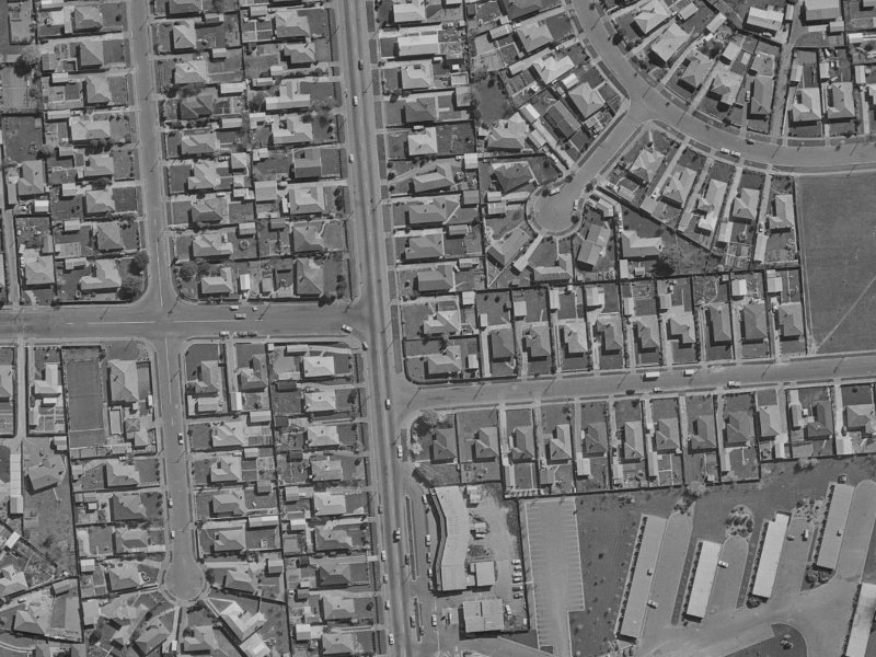 142 Marshland Road from the air, 1970-1974