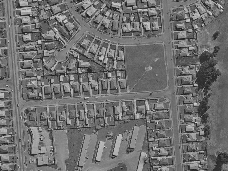 17 Pagoda Street from the air, 1970-1974