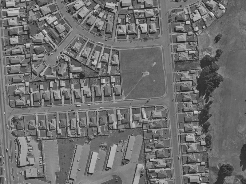 19 Pagoda Street from the air, 1970-1974