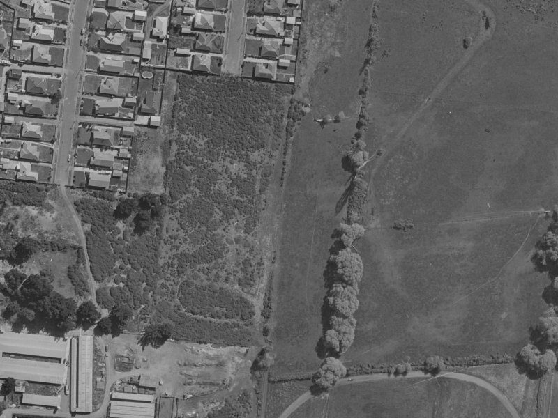 51 Reginald Street from the air, 1970-1974