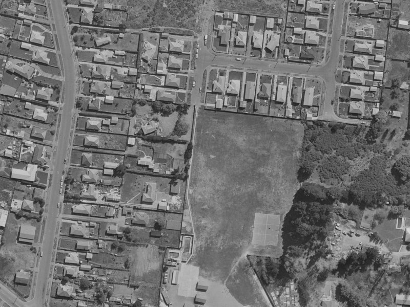 15 Loughton Street from the air, 1970-1974