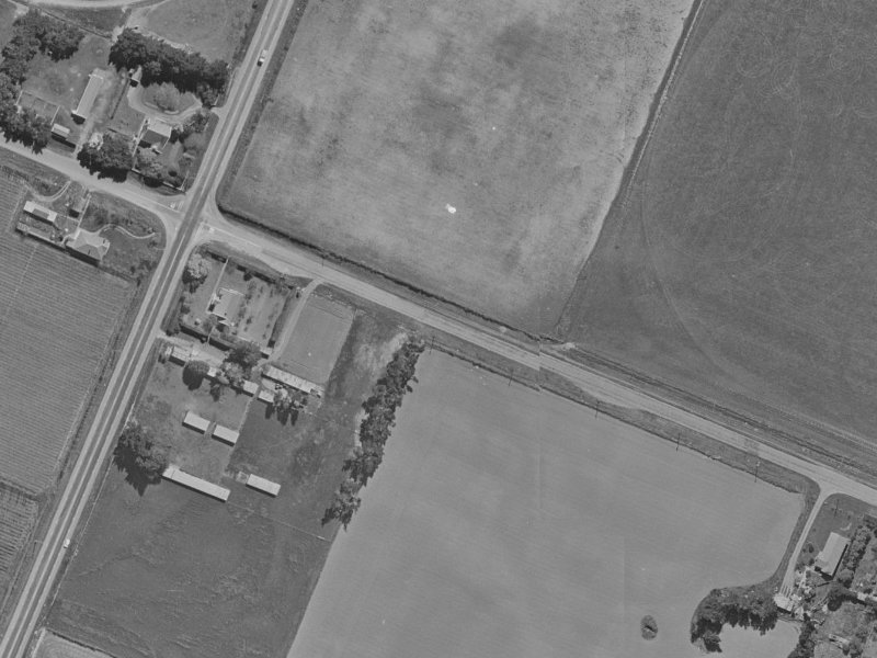 547–549 Avonhead Road from the air, 1970-1974
