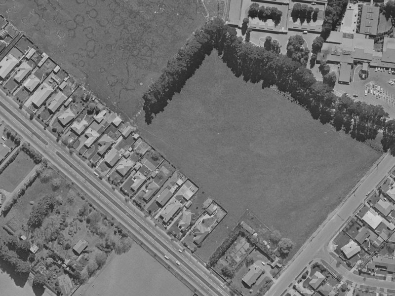 41 Sir William Pickering Drive from the air, 1970-1974