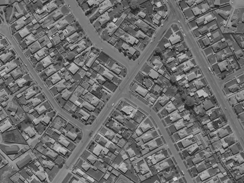 303A Westminster Street from the air, 1970-1974