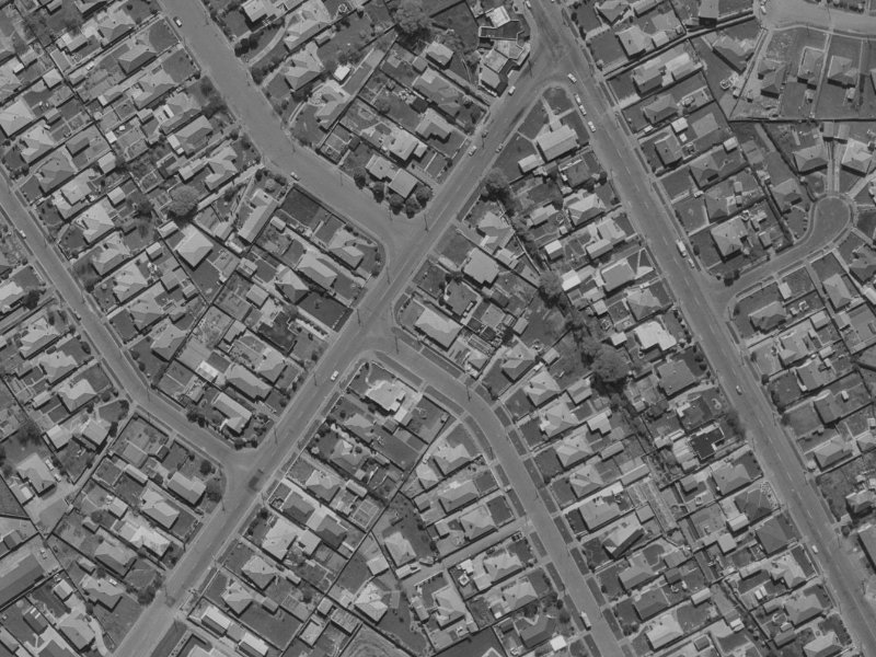 306 Westminster Street from the air, 1970-1974