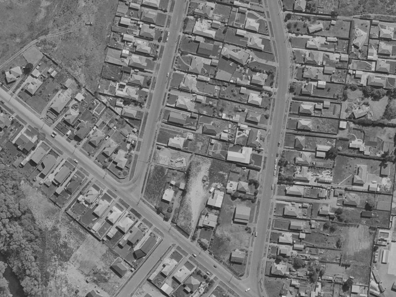 12 Carlsen Street from the air, 1970-1974