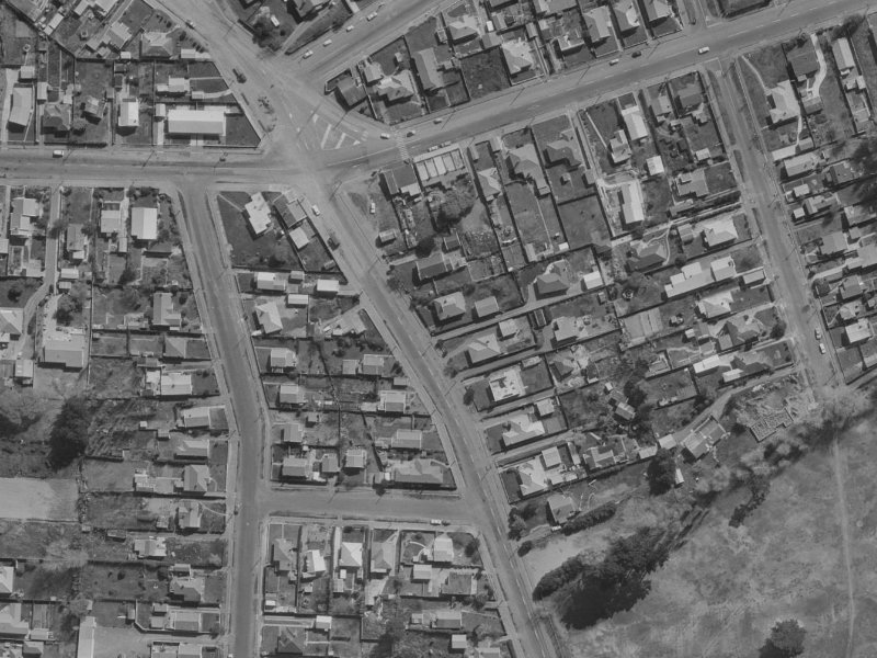 169 Keyes Road from the air, 1970-1974