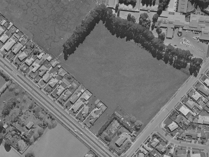 36 Sir William Pickering Drive from the air, 1970-1974
