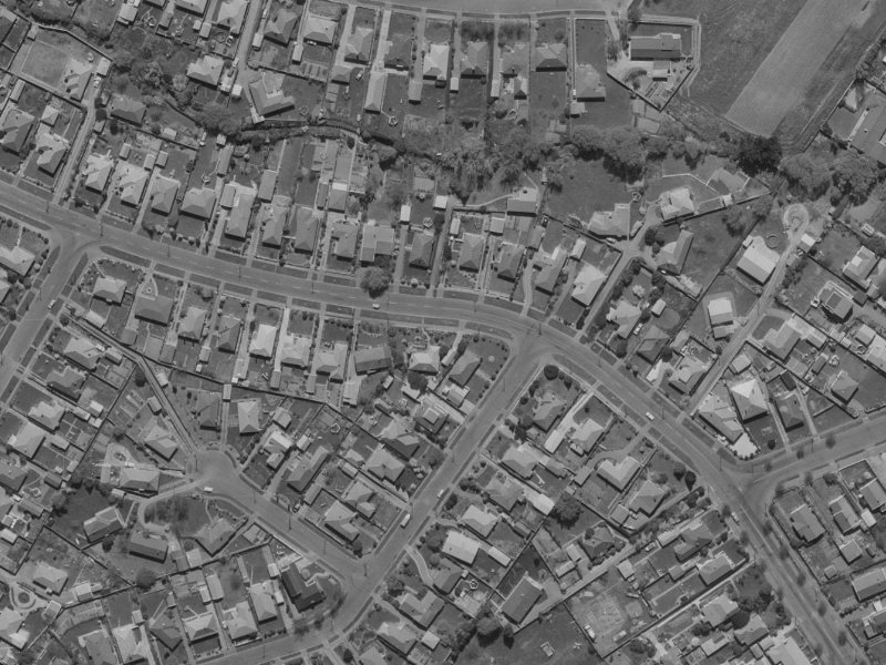 155 Condell Avenue from the air, 1970-1974