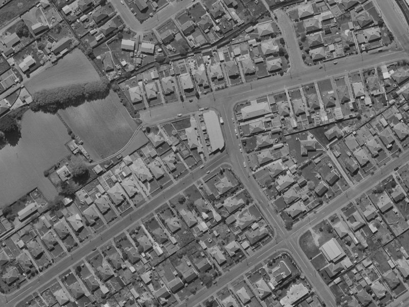 271 Weston Road from the air, 1970-1974