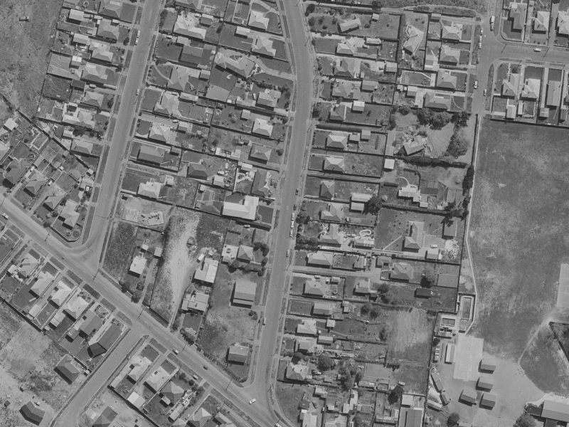 15 Burwood Road from the air, 1970-1974