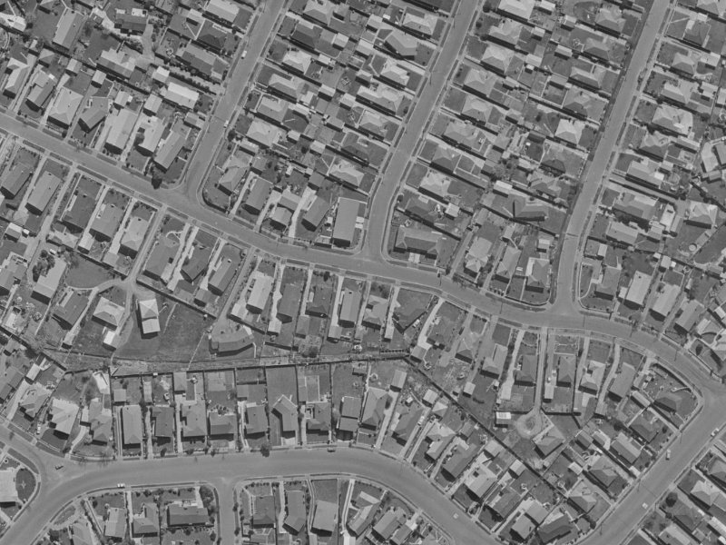 27 Whitby Street from the air, 1970-1974
