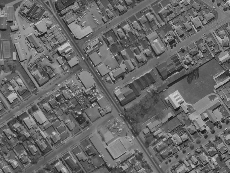 475 Papanui Road from the air, 1970-1974