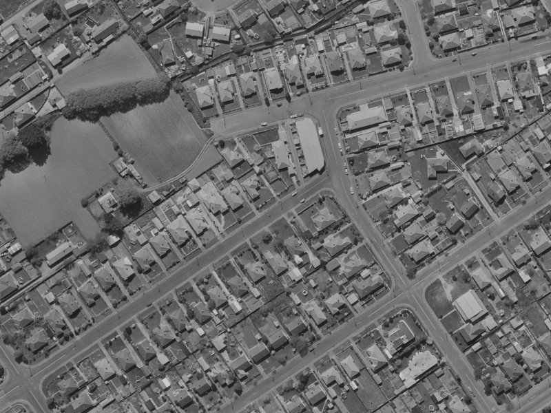 269 Weston Road from the air, 1970-1974