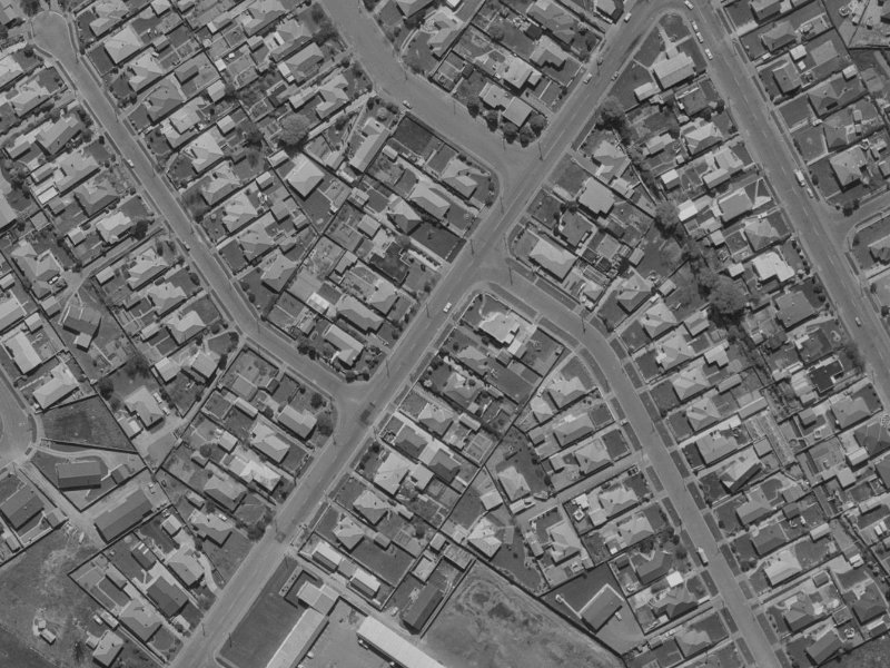 300 Westminster Street from the air, 1970-1974