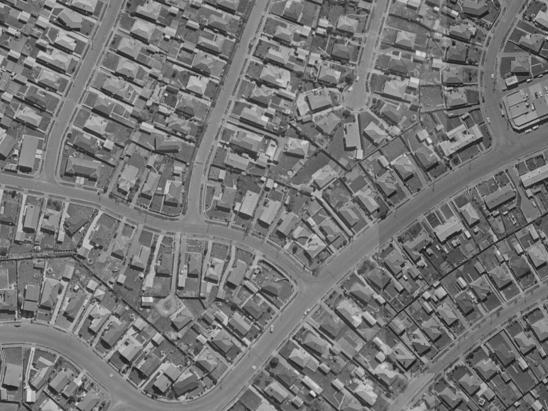 8 Whitby Street from the air, 1970-1974