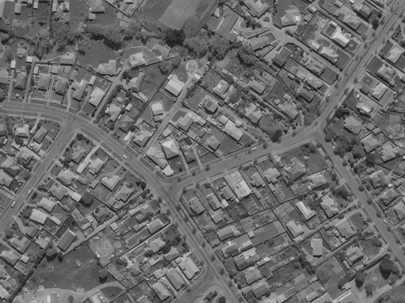 149 Matsons Avenue from the air, 1970-1974