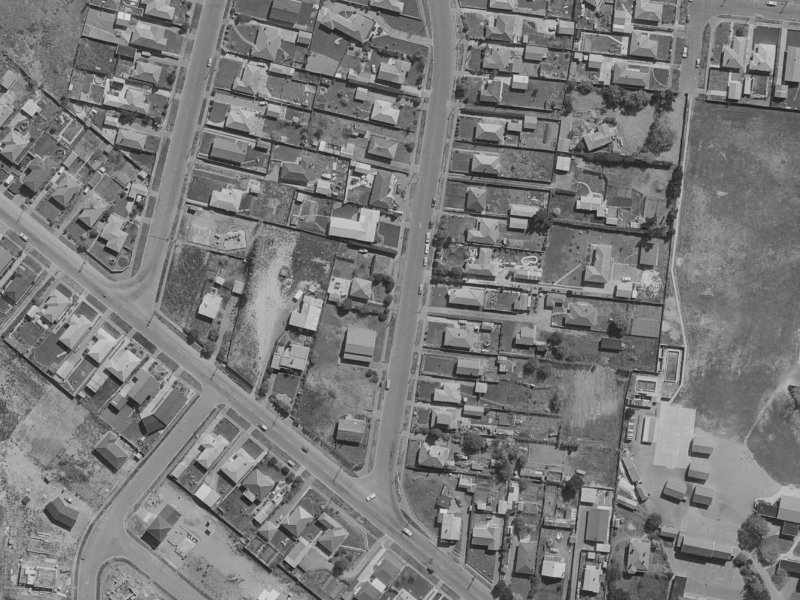 13 Burwood Road from the air, 1970-1974