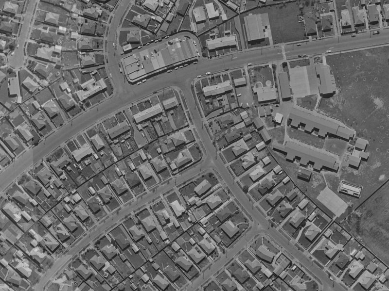 49 Cranbrook Avenue from the air, 1970-1974