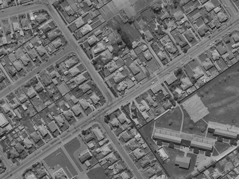 395 Innes Road from the air, 1970-1974