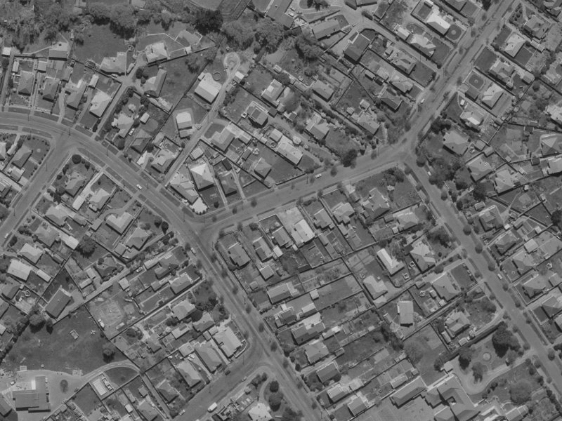 134A Matsons Avenue from the air, 1970-1974