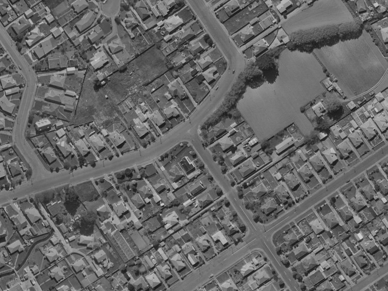 34F Jameson Avenue from the air, 1970-1974