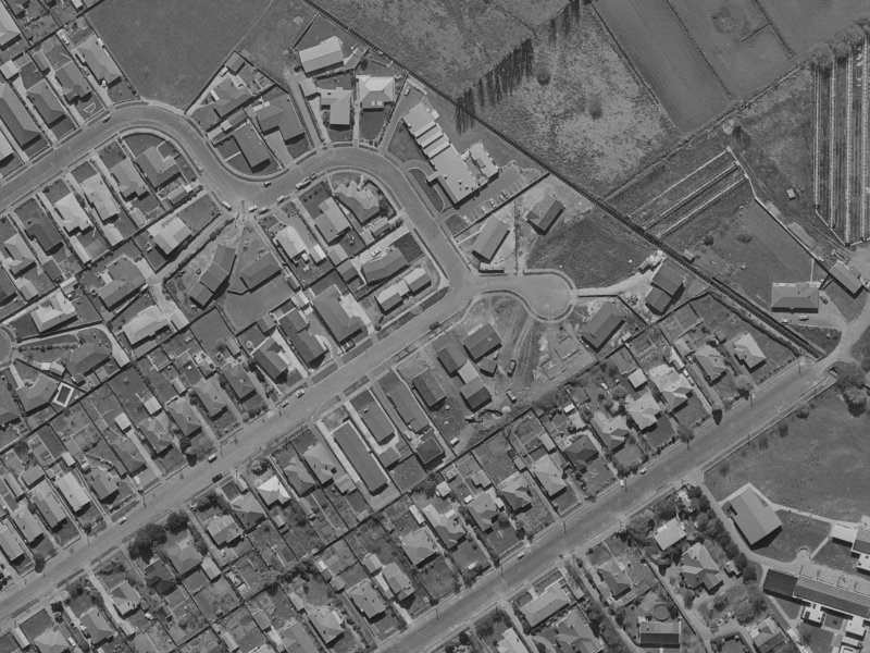 92 Perry Street from the air, 1970-1974