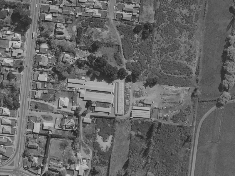 1 Heriott Close from the air, 1970-1974