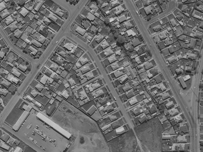 16 Whitehall Street from the air, 1970-1974