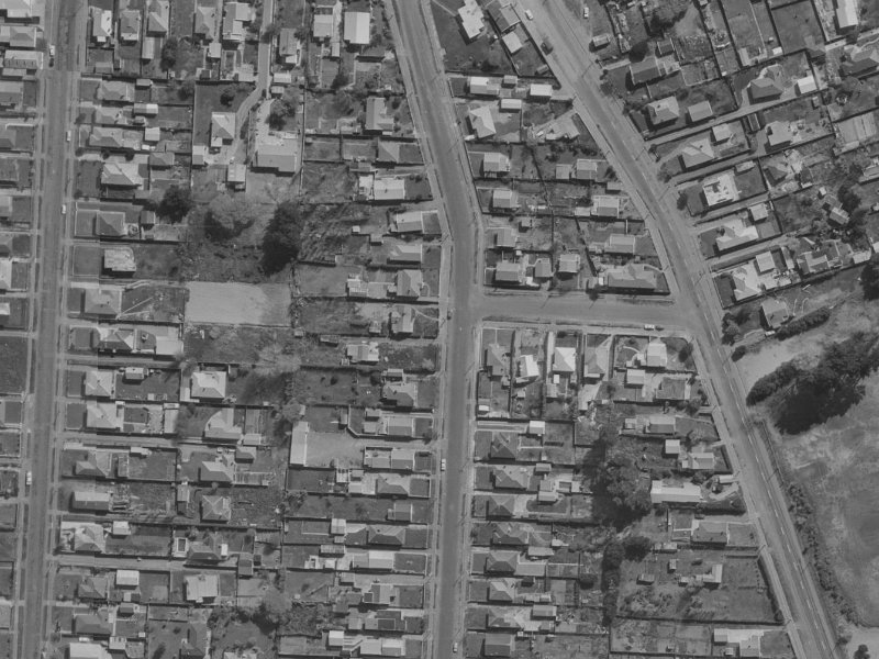 32B Baker Street from the air, 1970-1974