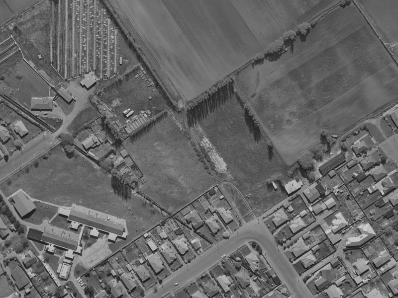 119 Tomes Road from the air, 1970-1974