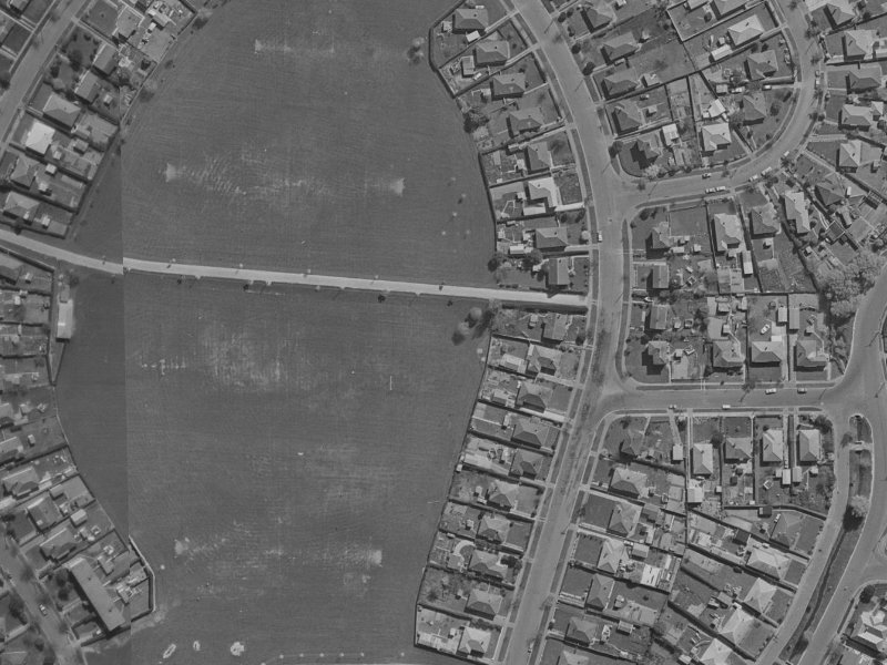 133 Emmett Street from the air, 1970-1974