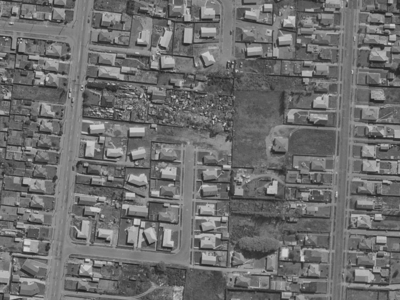 24 Thurso Place from the air, 1970-1974