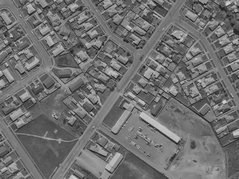288 Westminster Street from the air, 1970-1974
