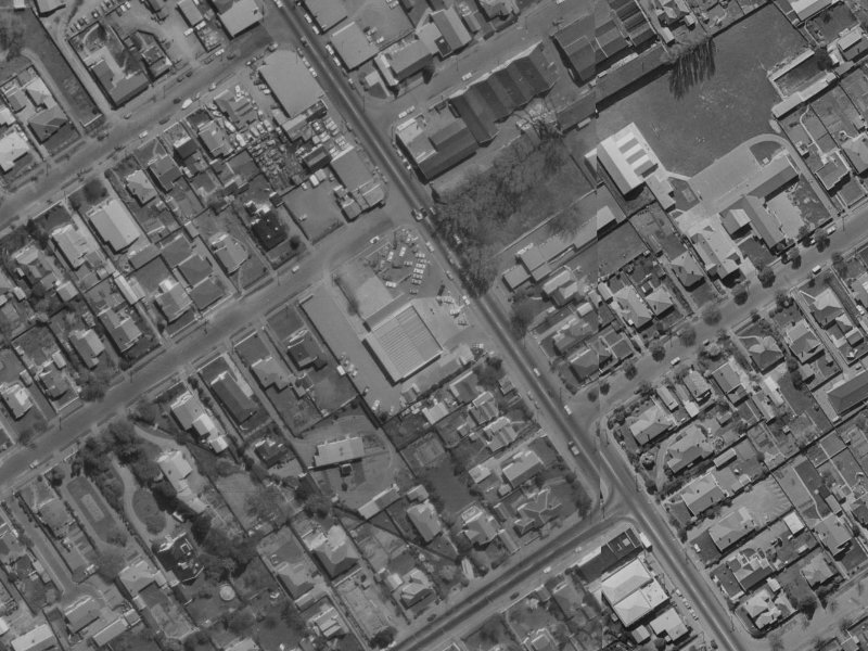 465 Papanui Road from the air, 1970-1974