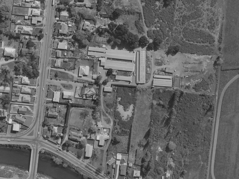 Edwins Way from the air, 1970-1974