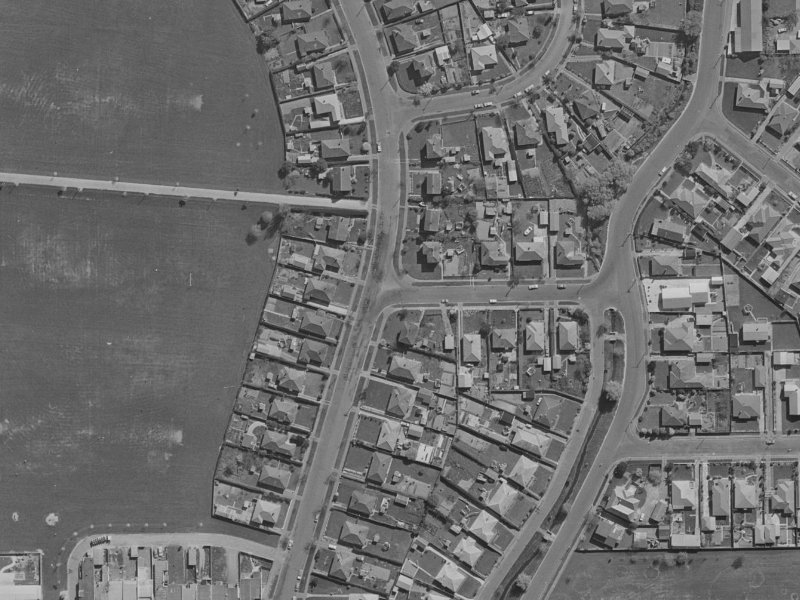 2 Orcades Street from the air, 1970-1974