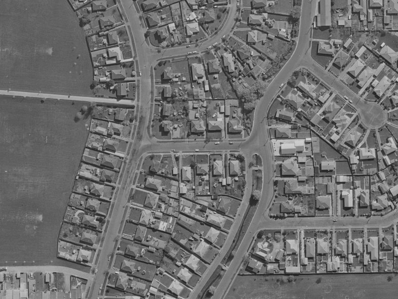 Orcades Street from the air, 1970-1974