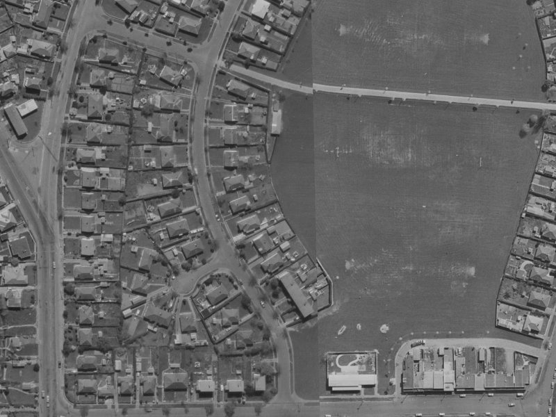 16 Skipton Street from the air, 1970-1974