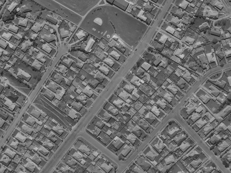 34 Jennifer Street from the air, 1970-1974