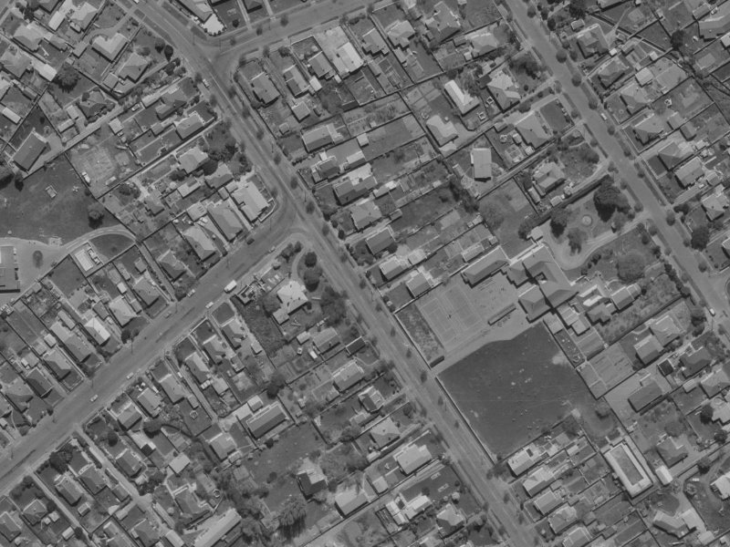 94A Condell Avenue from the air, 1970-1974