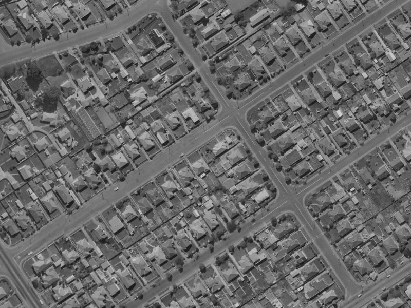 226 Weston Road from the air, 1970-1974