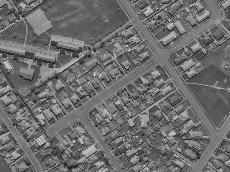 27 Patrick Street from the air, 1970-1974